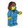 LEGO Lunar Research Astronaut met Safety Bril Minifiguur