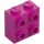 LEGO Magenta Steen 1 x 2 x 1.6 met Noppen aan Eén Kant (1939 / 22885)