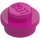 LEGO Magenta Plaat 1 x 1 Rond (6141 / 30057)