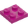 LEGO Magenta Plaat 2 x 2 (3022 / 94148)