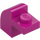 LEGO Magenta Helling 1 x 2 x 1.3 Gebogen met Plaat (6091 / 32807)