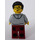 LEGO Man met Hoodie Minifiguur