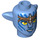 LEGO Medium blauw Neytiri met Hoofdband Minifiguur Hoofd met Oren (100700)