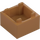 LEGO Medium donker vleeskleurig Doos 2 x 2 (2821 / 59121)