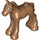 LEGO Medium donker vleeskleurig Foal met Bruin Ogen en Eyebrow (11241 / 101143)