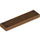 LEGO Medium donker vleeskleurig Tegel 1 x 4 met Wooden Plank met 4 Nails (2431 / 73797)