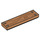 LEGO Medium donker vleeskleurig Tegel 1 x 4 met Wooden Plank met 4 Nails (2431 / 73797)