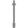 LEGO Medium steengrijs Staaf 7.6 met Stop met vlak einde (2714 / 64865)