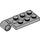 LEGO Medium steengrijs Scharnier Plaat Top 2 x 4 met 6 Noppen en 3 pin gaten (98286)