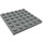 LEGO Medium steengrijs Plaat 6 x 6 (3958)