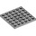 LEGO Medium steengrijs Plaat 6 x 6 met Gaten (73110)