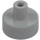 LEGO Medium steengrijs Tegel 1 x 1 Rond met Hollow Staaf (20482 / 31561)