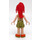 LEGO Mia met Zandbruin Shirt en Oranje Neck Sjaal Minifiguur