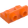 LEGO Oranje Beugel 1 x 2 met 1 x 2 Omhoog (99780)