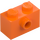 LEGO Oranje Steen 1 x 2 met 1 Nop aan Kant (86876)