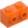 LEGO Oranje Steen 1 x 2 met Noppen aan Eén Kant (11211)