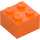 LEGO Oranje Steen 2 x 2 (3003 / 6223)