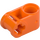 LEGO Oranje Kruis Blok 90° 1 x 2 (As/Pin) (6536 / 40146)