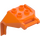 LEGO Oranje Design Steen 4 x 3 x 3 met 3.2 Shaft (27167)