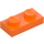 LEGO Oranje Plaat 1 x 2 (3023 / 28653)