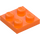 LEGO Oranje Plaat 2 x 2 (3022 / 94148)