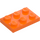 LEGO Oranje Plaat 2 x 3 (3021)