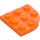 LEGO Oranje Plaat 3 x 3 Rond Hoek (30357)