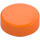 LEGO Oranje Tegel 1 x 1 Rond (35381 / 98138)