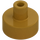 LEGO Parelmoer goud Tegel 1 x 1 Rond met Hollow Staaf (20482 / 31561)