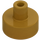 LEGO Parelmoer goud Tegel 1 x 1 Rond met Hollow Staaf (20482 / 31561)