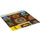 LEGO Plastic Lenticular Achtergrond met Hufflepuff Common Room (104684)