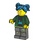 LEGO Poppy Starr met Groen Top Minifiguur