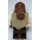 LEGO Qui-Gon Jinn met Poncho en Grijs in Baard Minifiguur