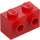 LEGO Rood Steen 1 x 2 met Noppen aan Eén Kant (11211)