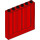 LEGO Rood Paneel 1 x 6 x 5 met Corrugation (23405)