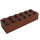 LEGO Roodachtig bruin Steen 2 x 6 (2456 / 44237)