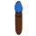 LEGO Roodachtig bruin Paint Brush met Blauw Top (15232 / 65695)