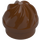 LEGO Roodachtig bruin Plaat 1 x 1 Rond met Swirled Top (3338 / 15470)