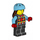 LEGO Snowboarder - Zwart Snowsuit Minifiguur