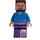 LEGO Steve met Dark Paars Benen Minifiguur