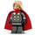 LEGO Thor met Pearl Dark Grijs Pak en Cape Minifiguur