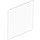 LEGO Transparant Glas voor Venster 1 x 3 x 3 (51266)