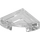 LEGO Transparant Tegel 1 x 1 Kwart Cirkel (25269 / 84411)