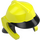 LEGO Levendig geel Brandweerman Helm (69971)