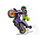 LEGO Wheelie Stunt Bike 60296