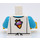 LEGO Wit Hai Minifiguur Torso (973 / 76382)