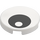 LEGO Wit Tegel 2 x 2 Rond met Oog met noppenhouder aan de onderzijde (16424 / 113422)