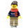 LEGO Vrouw met Holiday Trui Minifiguur