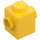 LEGO Geel Steen 1 x 1 met Noppen aan Twee Tegenoverliggende zijden (47905)