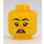 LEGO Geel Parker L. Jackson Minifiguur Hoofd (Verzonken solide nop) (3626 / 64689)